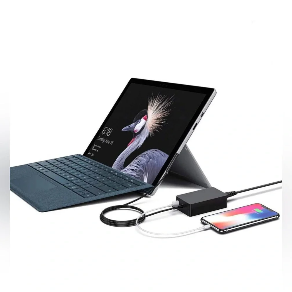 BNIB Genuine Microsoft 65W Power Adapter Model 1706 with Magnetic Connection